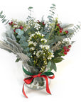 Christmas Flower Bouquet-Food Gift Baskets-curedcatering-No Premium Add Ons-Cured Catering