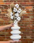 Dried Pampas Bouquet in Vase-Food Gift Baskets-Cured Catering-Bouquet 1-Cured Catering