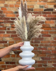 Dried Pampas Bouquet in Vase-Food Gift Baskets-Cured Catering-Bouquet 7-Cured Catering