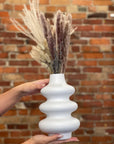 Dried Pampas Bouquet in Vase-Food Gift Baskets-Cured Catering-Bouquet 8-Cured Catering