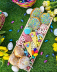 Easter Dessert Tray-Food Gift Baskets-curedcatering-Table Runner-Cured Catering