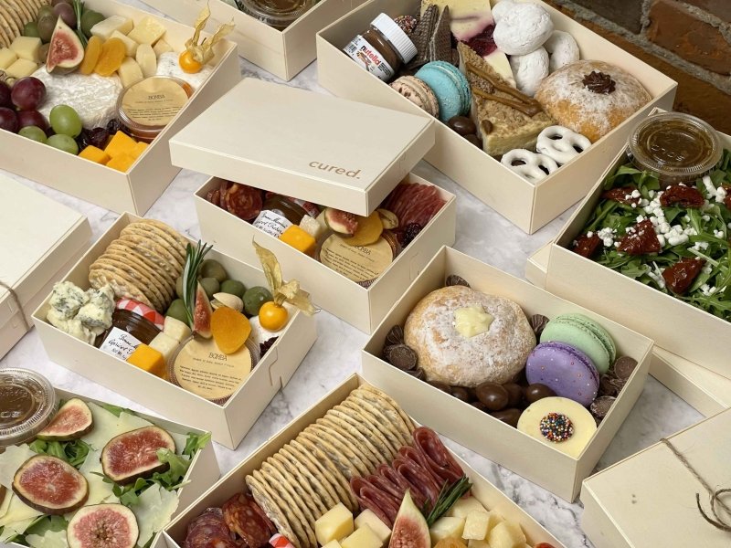 Brunch Box Cured Catering Catering and Gifts Delivered in