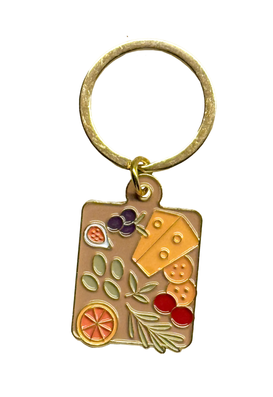 Charcuterie Board Keychain - Cured Catering - catering - toronto