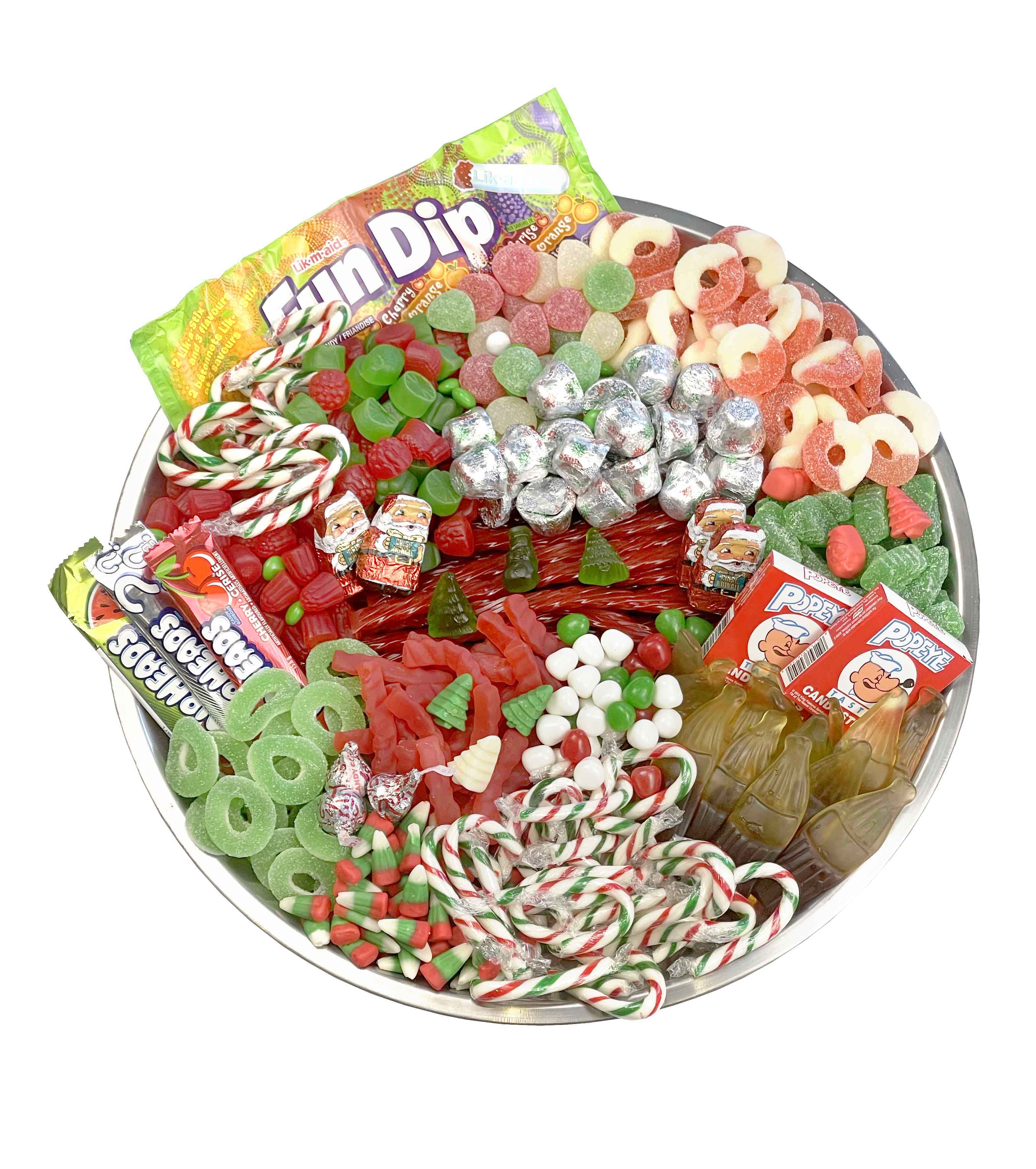 Christmas Candy Platter