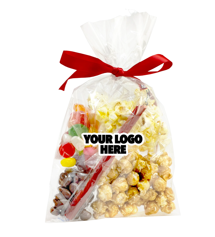 Custom Logo Movie Night Loot Bags - Cured Catering - catering - toronto