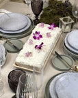 Floral Table Runner Cake - Cured Catering - catering - toronto