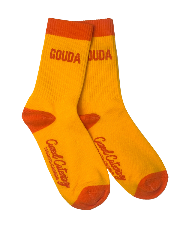 Gouda Cheese Socks - Cured Catering - catering - toronto