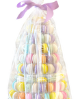 Macaron Tower-Food Gift Baskets-curedcatering-Cured Catering