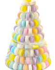 Macaron Tower-Food Gift Baskets-curedcatering-Cured Catering