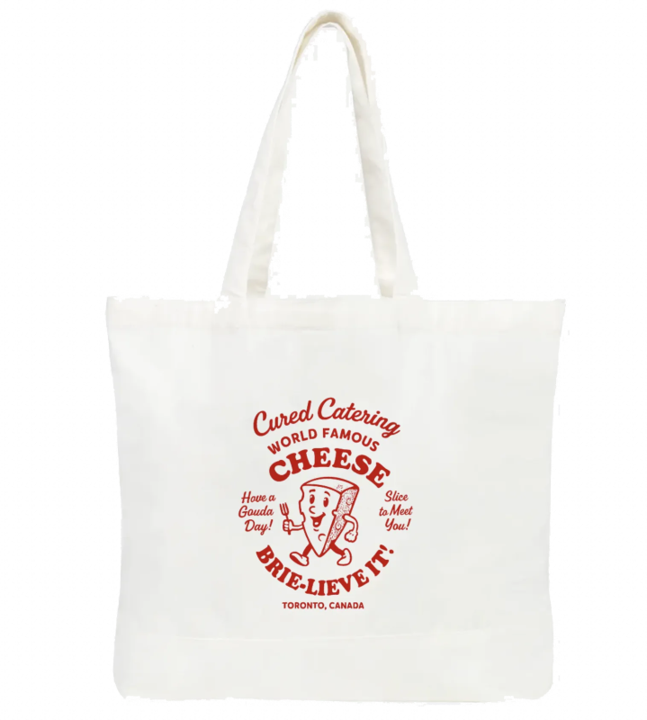 World Famous Cheese Tote - Cured Catering - catering - toronto
