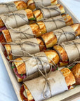 Assorted Sandwich Platters-charcurerie-curedcatering-Regular-5 Assorted Cured Meat-Regular Baguette-Cured Catering