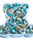 Baby Bear-Food Gift Baskets-curedcatering-Blue-Candy-No Toy-Cured Catering