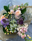 Flower and Charcuterie Box Gift Pack-Food Gift Baskets-curedcatering-Cured Catering