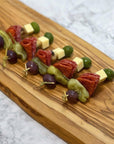 Hors D'oeuvres-Food Gift Baskets-curedcatering-Antipasto Skewer-Cured Catering