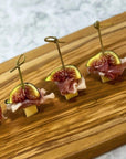 Hors D'oeuvres-Food Gift Baskets-curedcatering-Prosciutto havarti fig-Cured Catering