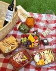 Picnic Basket-charcurerie-Cured Catering-Picnic Basket + Red Wine-Cured Catering
