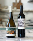 White Wine - (Recipient Must be 19+)-Food Gift Baskets-Cured Catering-Cured Catering