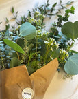 Assorted Eucalyptus Bouquet - Cured Catering - catering - toronto