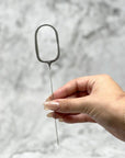 Sparklers in Shapes and Numbers - Cured Catering - catering - toronto