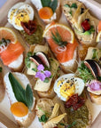 Tartine Platter - Cured Catering - catering - toronto