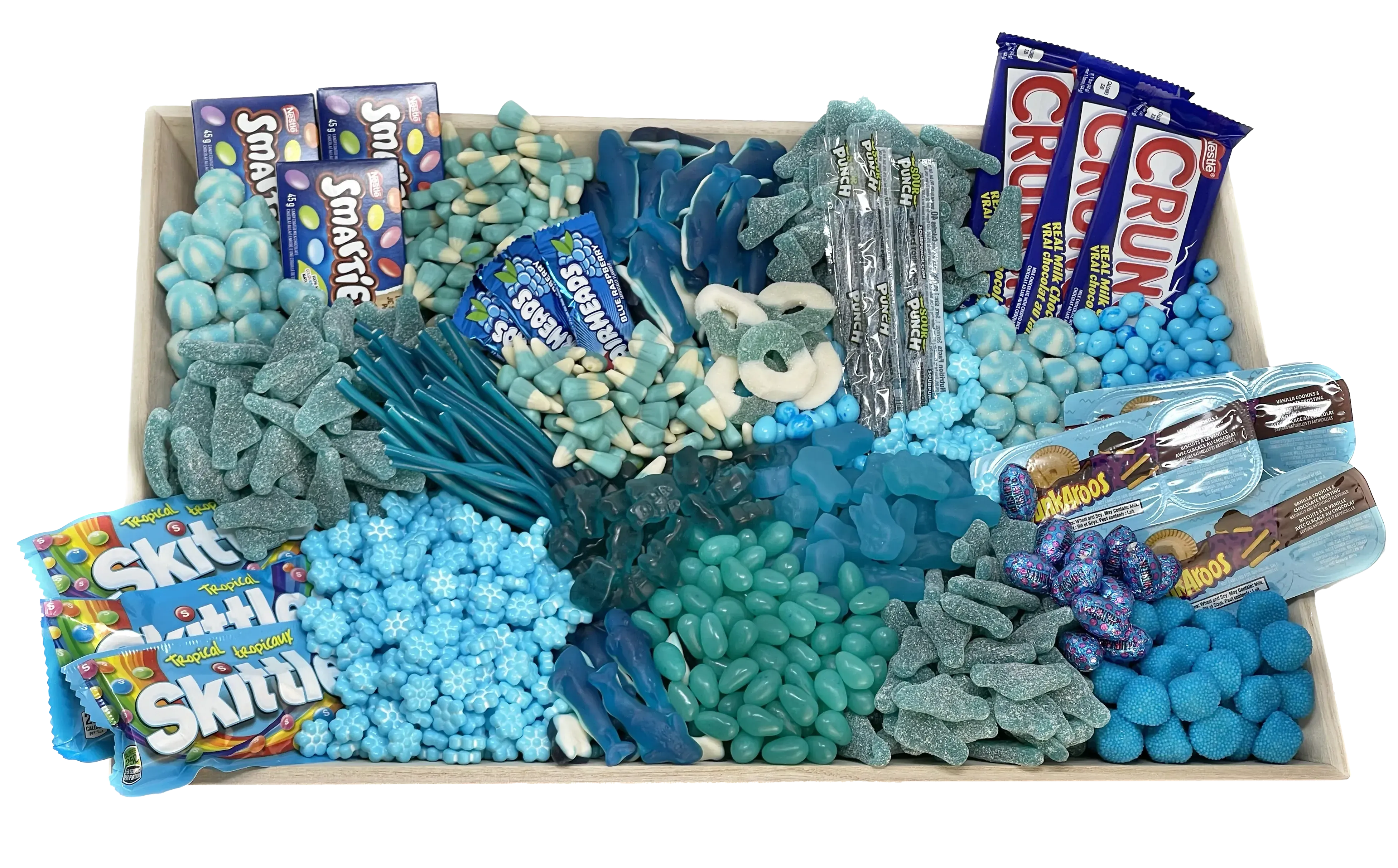 Blue Candy Platter-Candy & Chocolate-Cured Catering-Large-Cured Catering