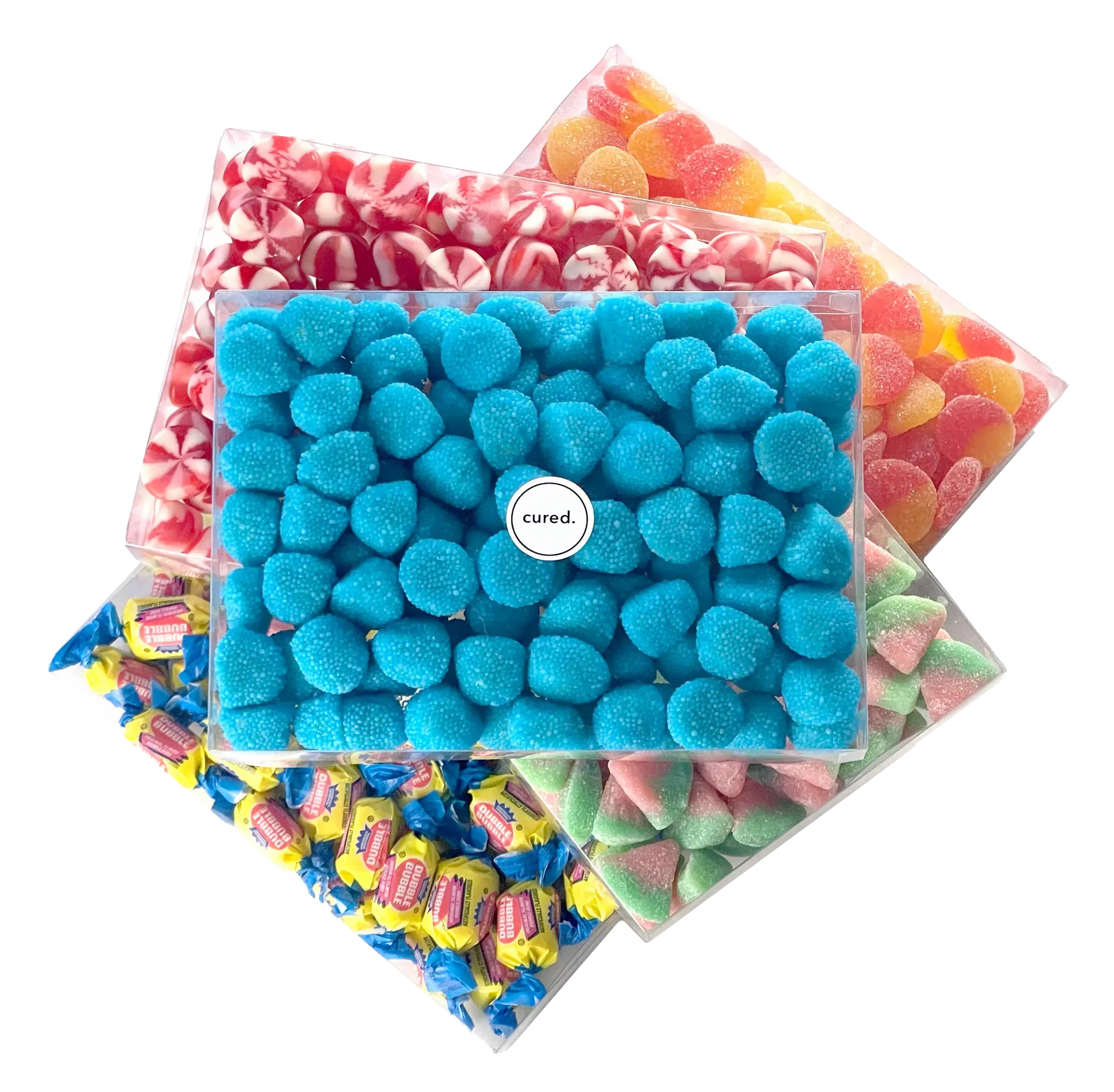 Candy Boxes-Food Gift Baskets-curedcatering-Gummy Bears-Cured Catering