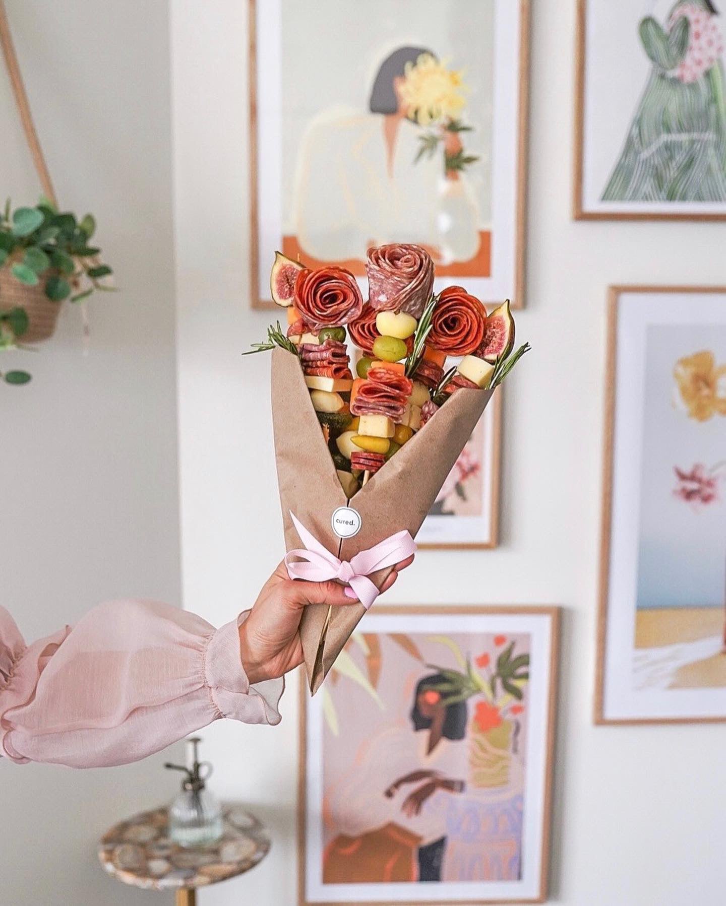 Charcuterie Bouquet-charcurerie-curedcatering-No Dietary-No Premium Add Ons-Cured Catering