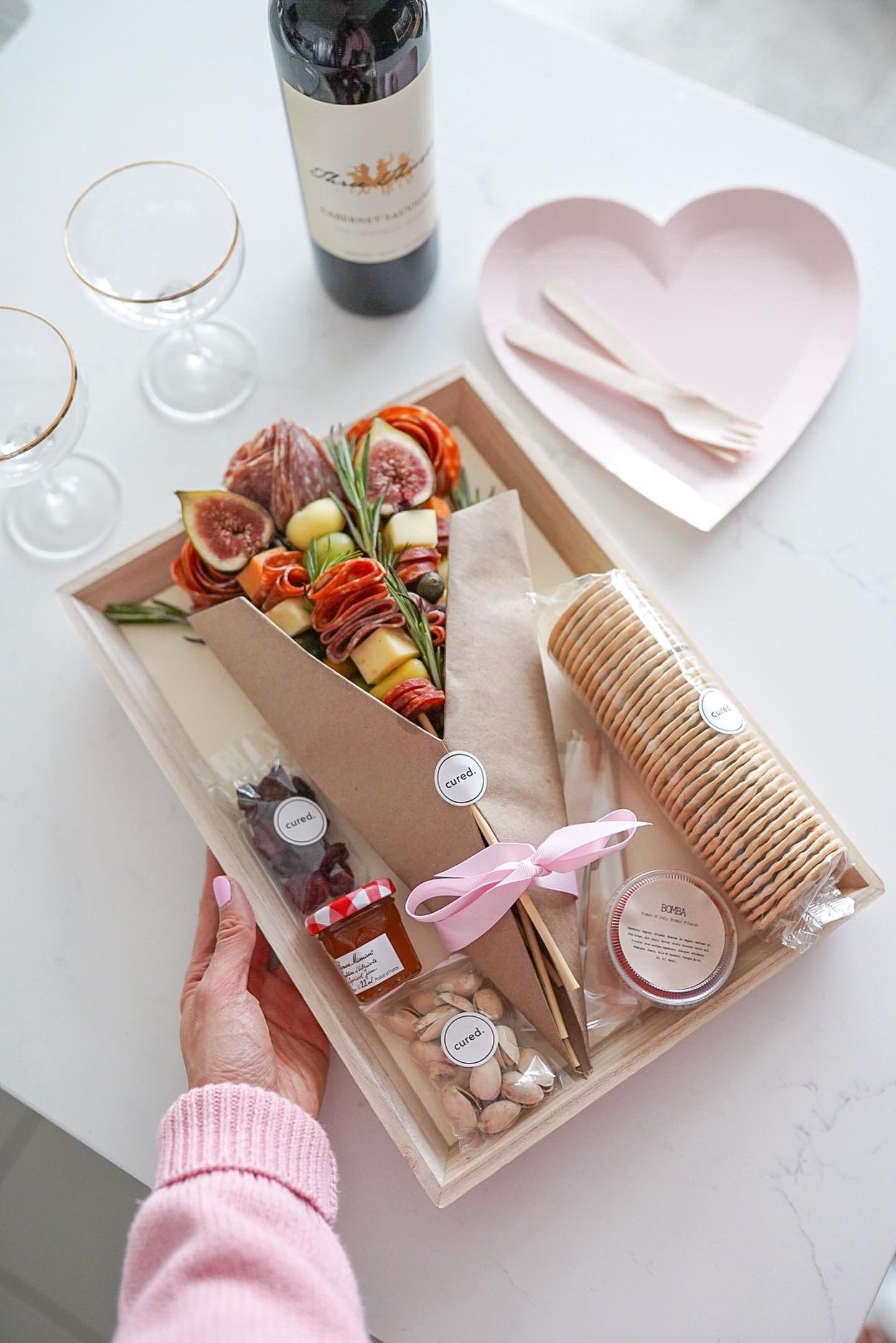 Charcuterie Bouquet-charcurerie-curedcatering-No Dietary-No Premium Add Ons-Cured Catering