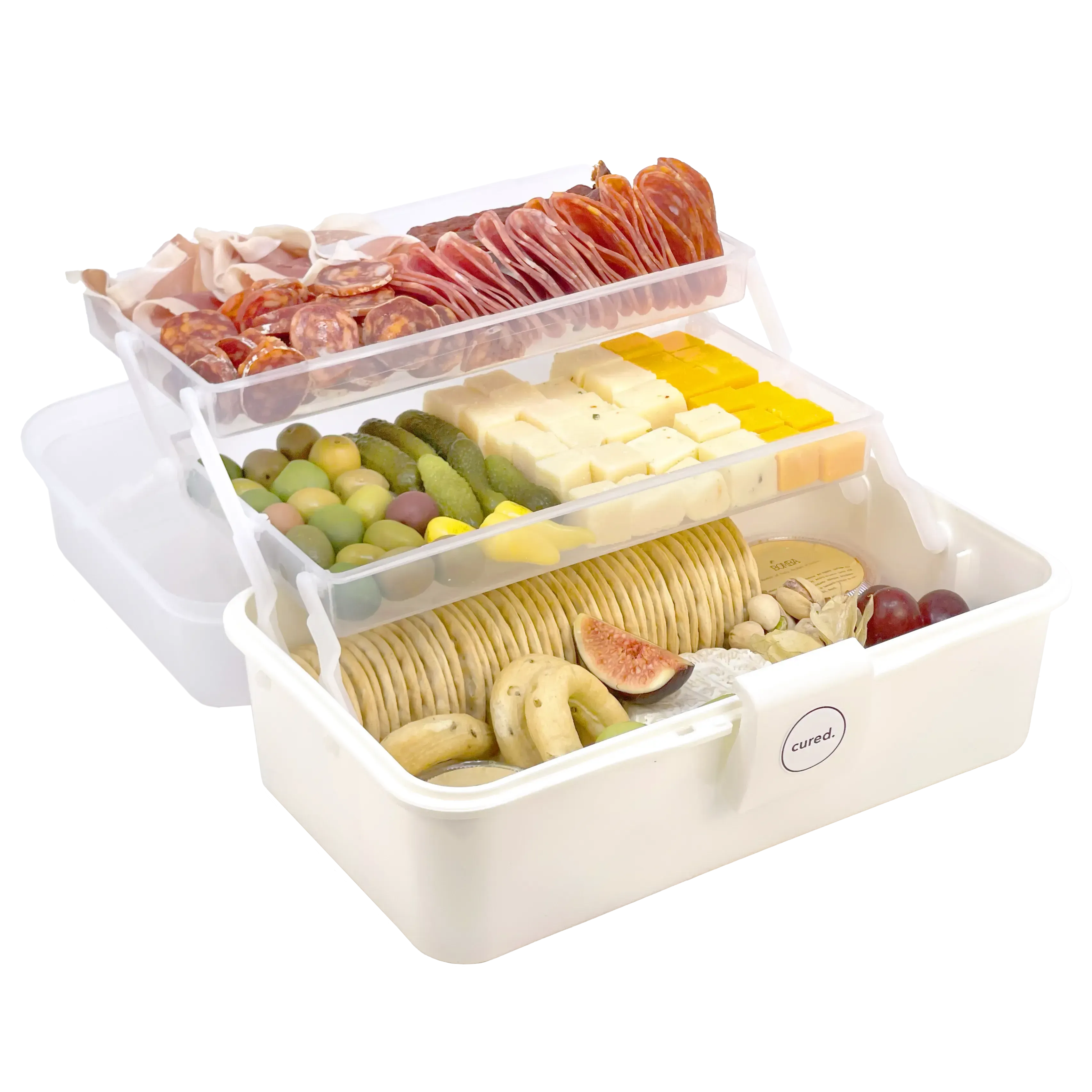 Charcuterie Tackle Box-Cured Catering-No Premium Add Ons-Cured Catering