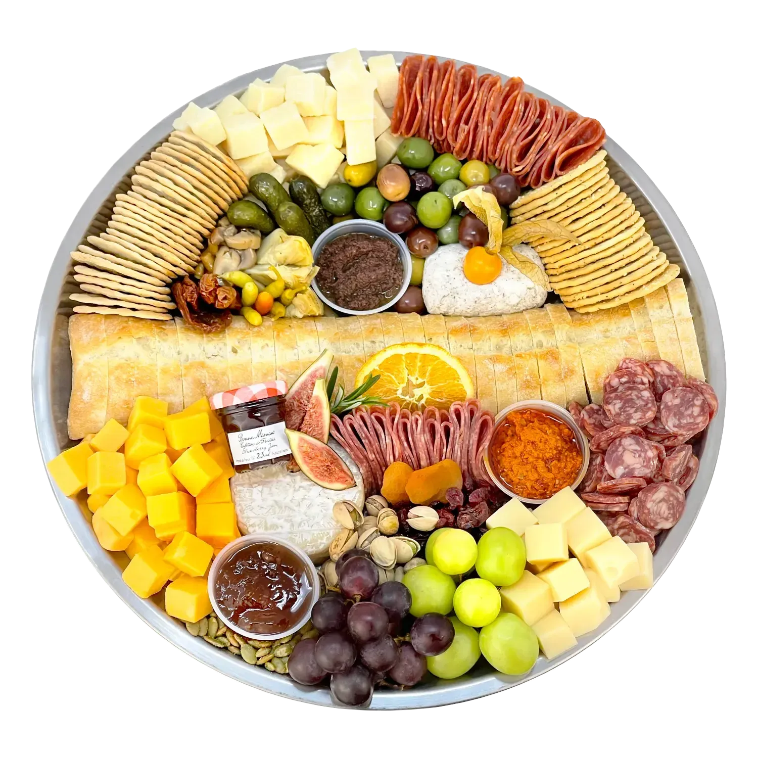 Medium Charcuterie Tray-charcurerie-curedcatering-No Dietary-No Premium Add Ons-Cured Catering