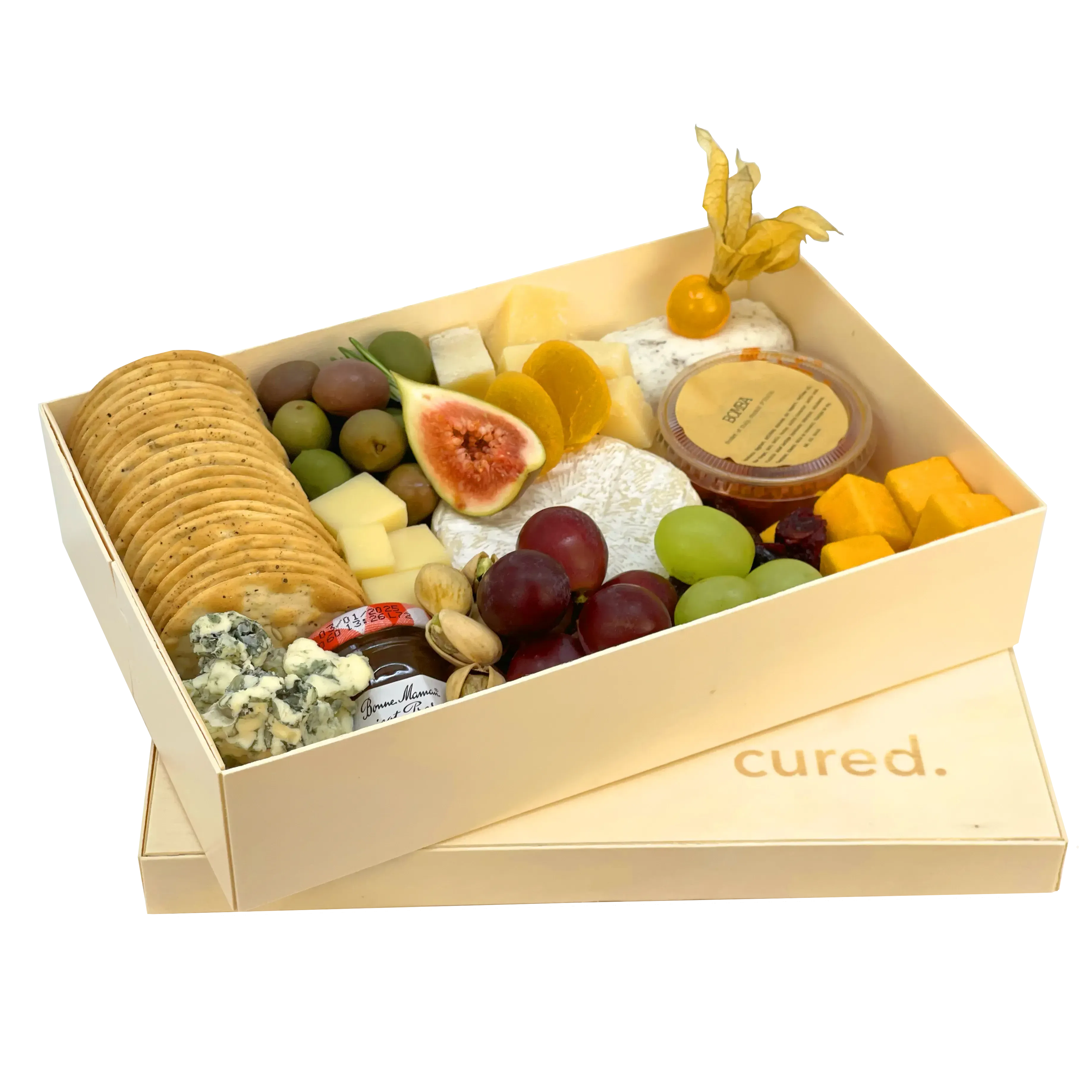 Cheese Box-Food Gift Baskets-curedcatering-Regular-No Dietary-Cured Catering