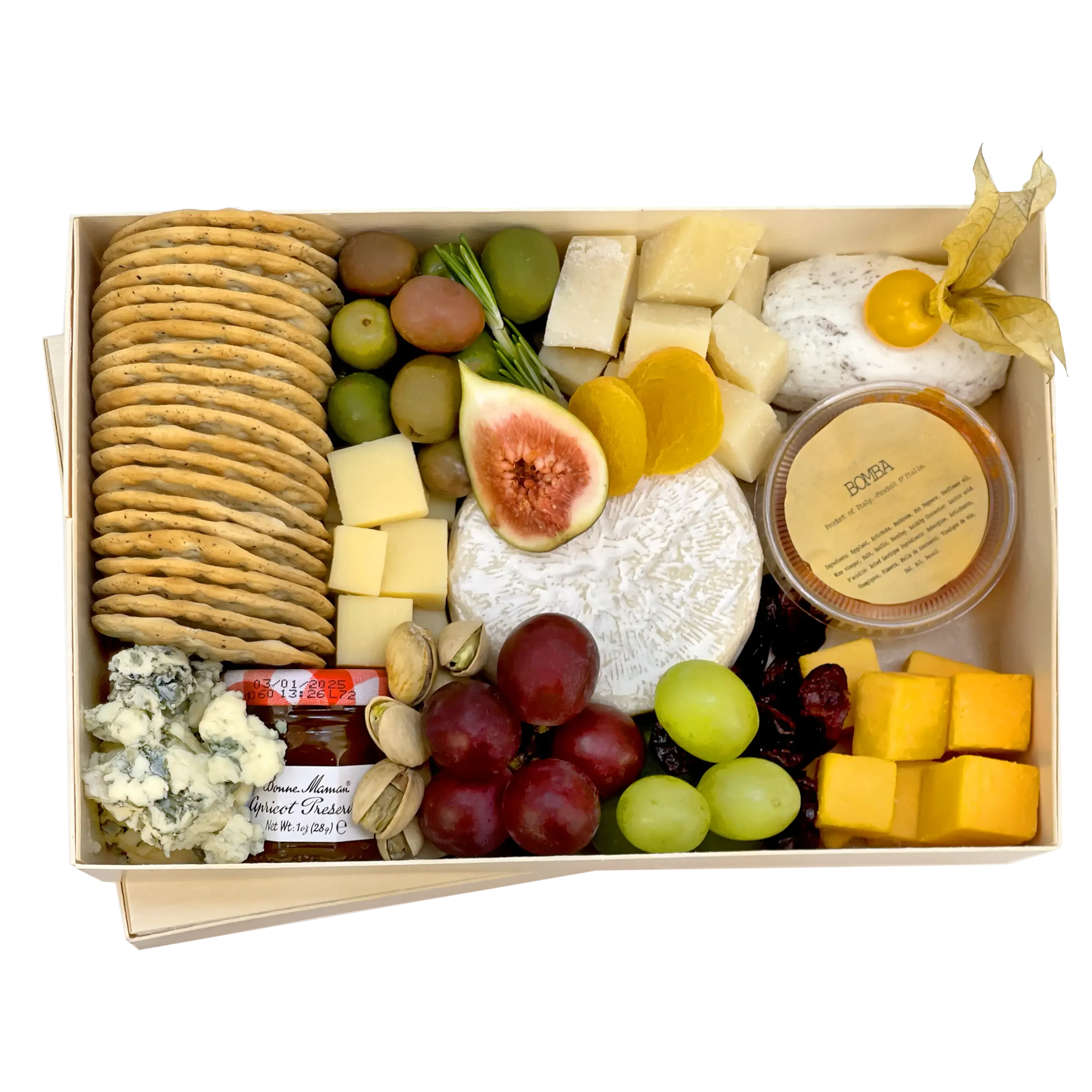 Cheese Box-Food Gift Baskets-curedcatering-Regular-No Dietary-Cured Catering