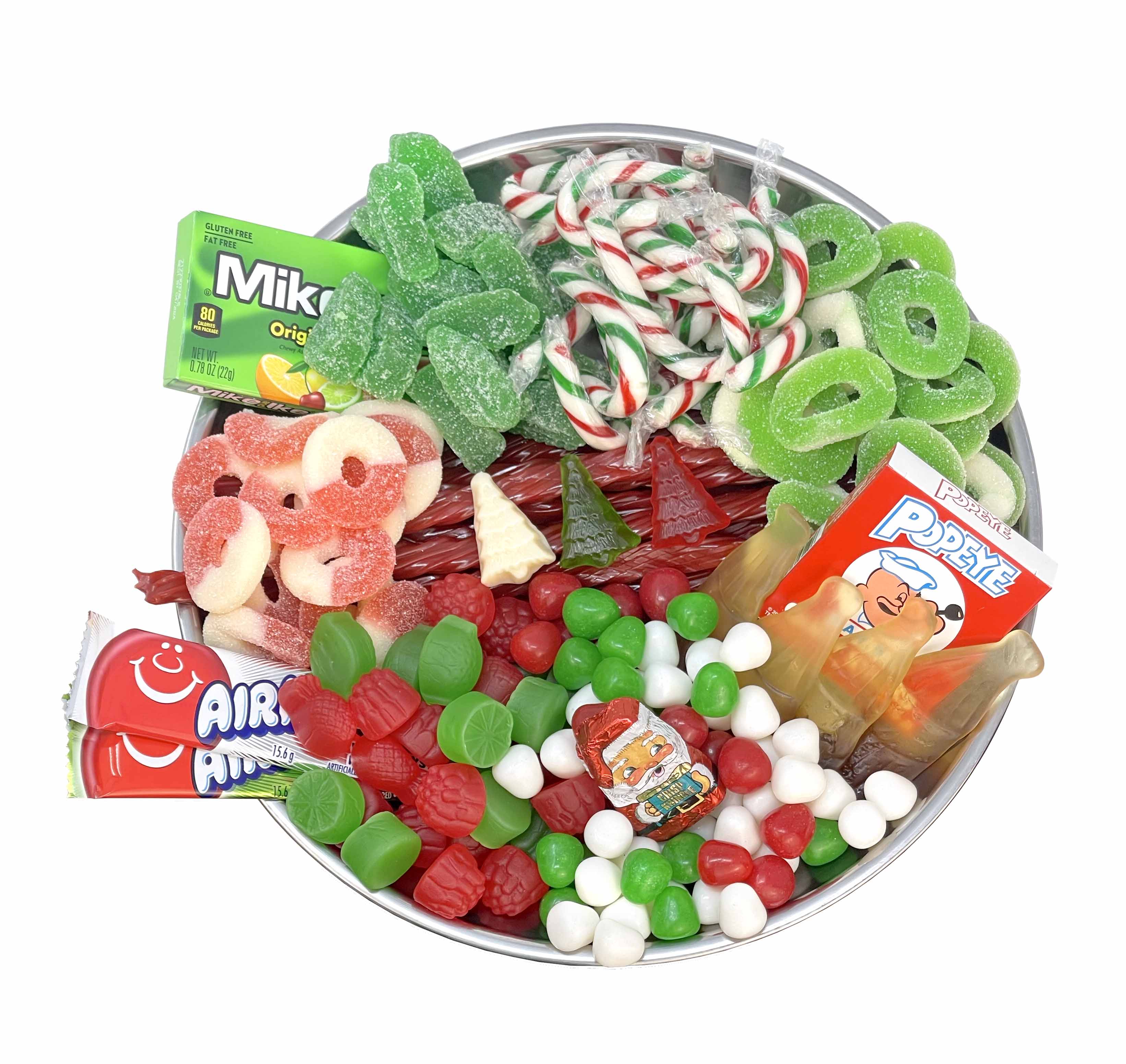 Christmas Candy Platter-Food Gift Baskets-Cured Catering-No Add Ons-Small-Cured Catering