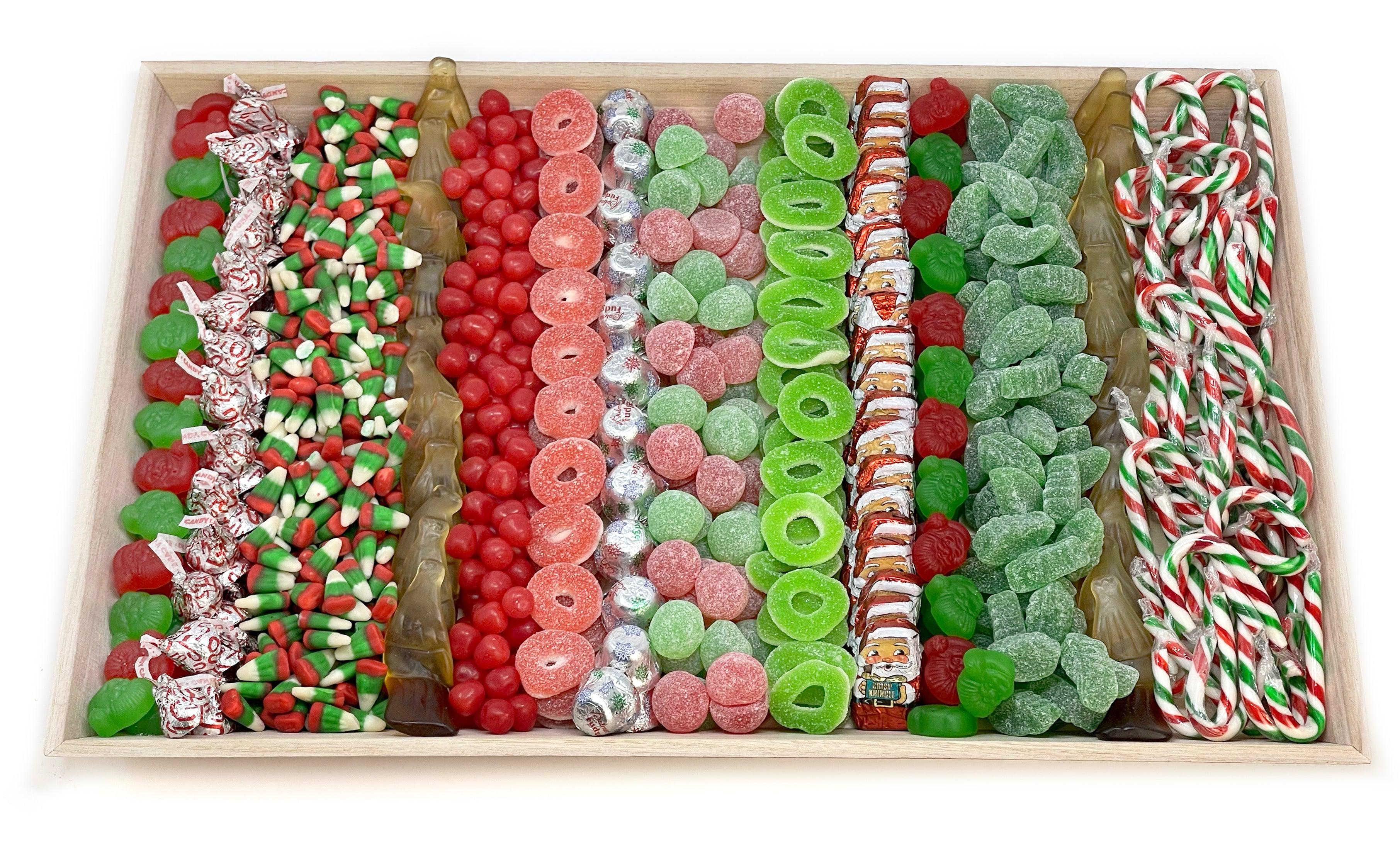 Christmas Candy Tray-Food Gift Baskets-curedcatering-Small-No Add Ons-Cured Catering