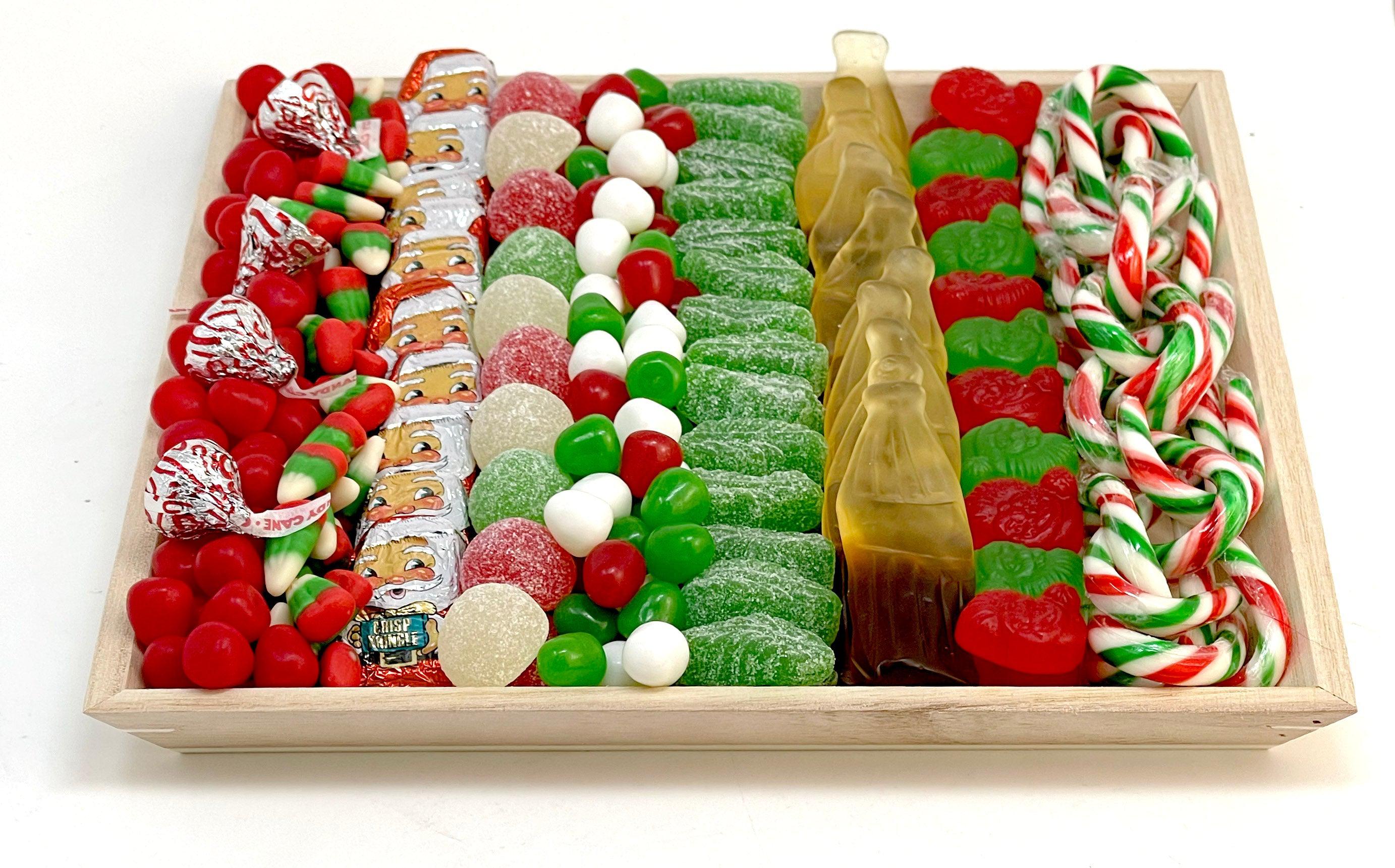 Christmas Candy Tray-Food Gift Baskets-curedcatering-Small-No Add Ons-Cured Catering