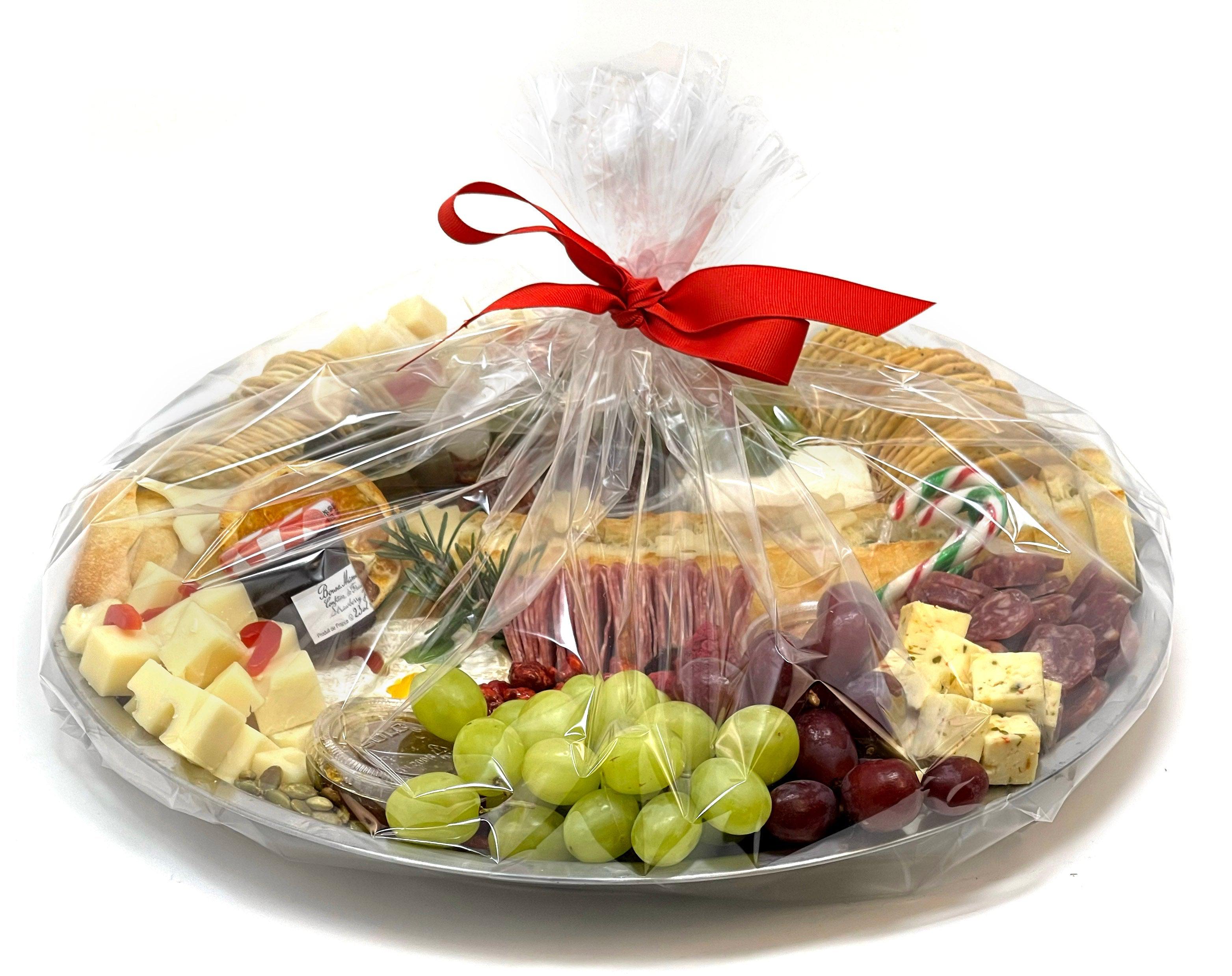 Christmas Charcuterie Tray-Food Gift Baskets-curedcatering-Medium-No Premium Add Ons-Cured Catering