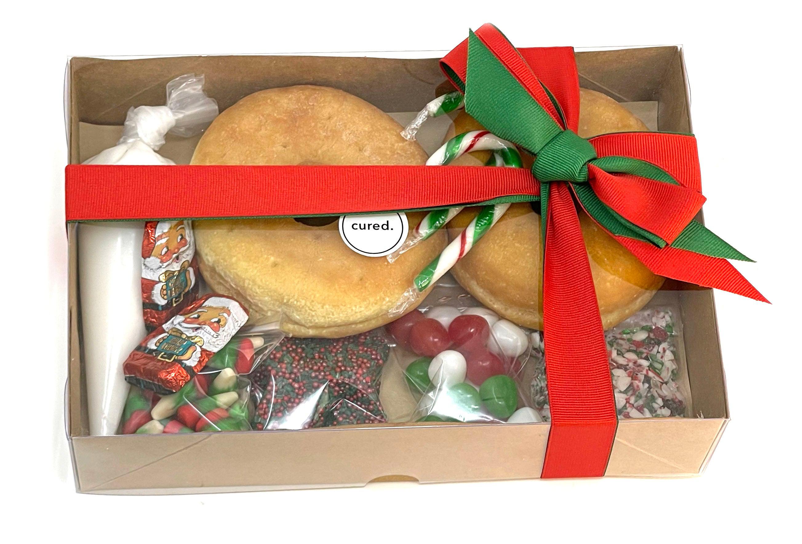 Christmas Donut Decorating Kit-Food Gift Baskets-curedcatering-Personal-Cured Catering
