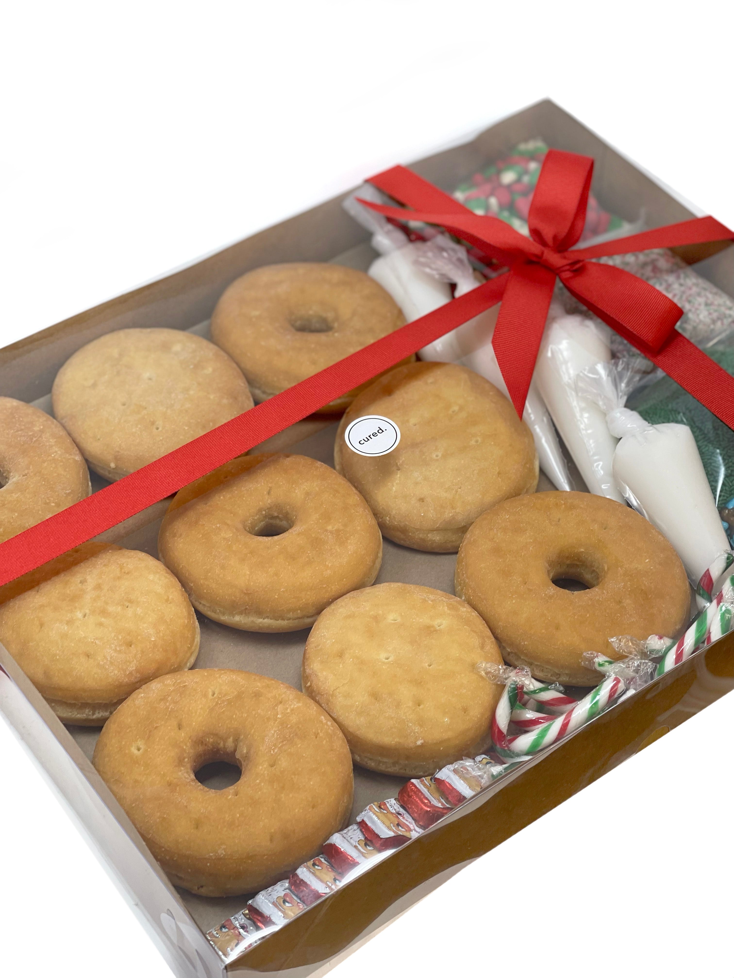 Christmas Donut Decorating Kit-Charcuterie-Corporate Catering Toronto-Best Charcuterie-Catering Toronto-Cured Catering