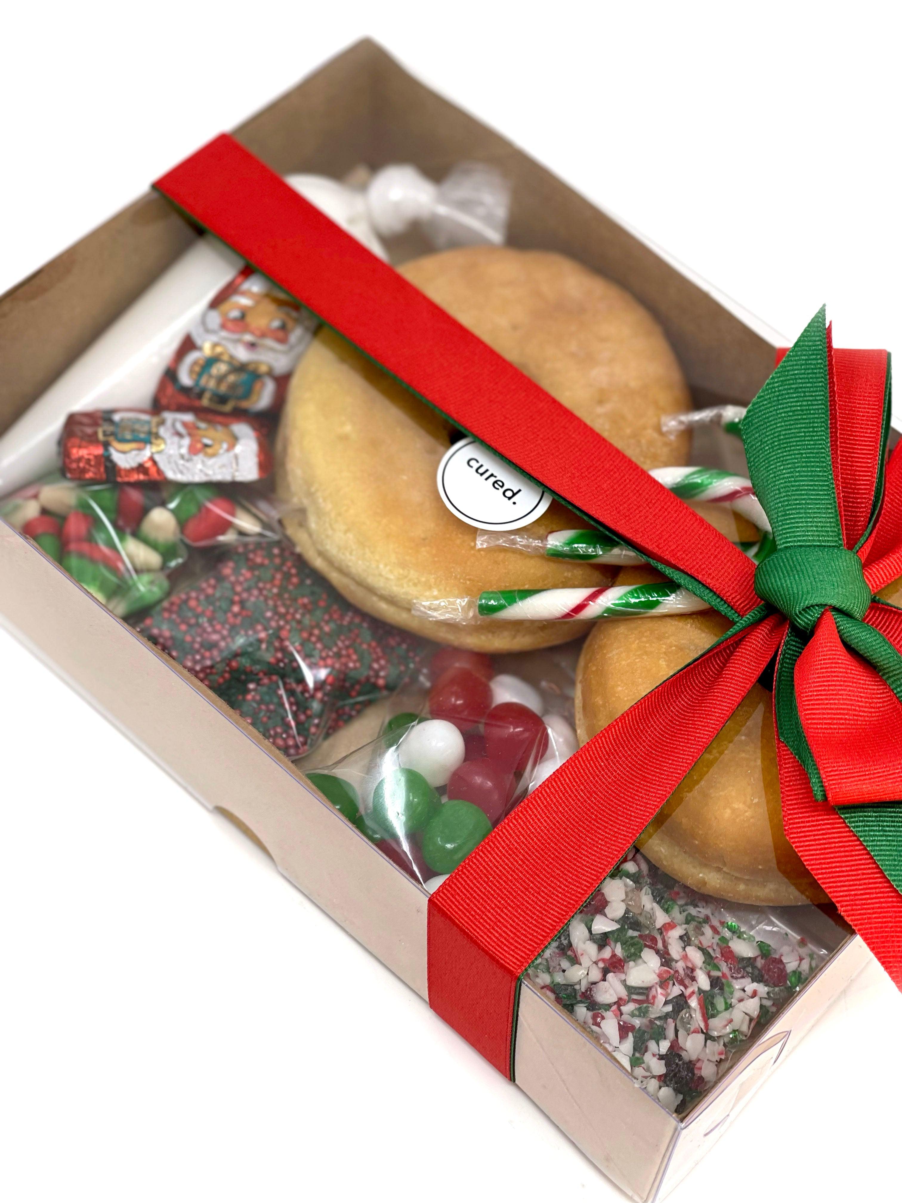 Christmas Donut Decorating Kit-Charcuterie-Corporate Catering Toronto-Best Charcuterie-Catering Toronto-Cured Catering