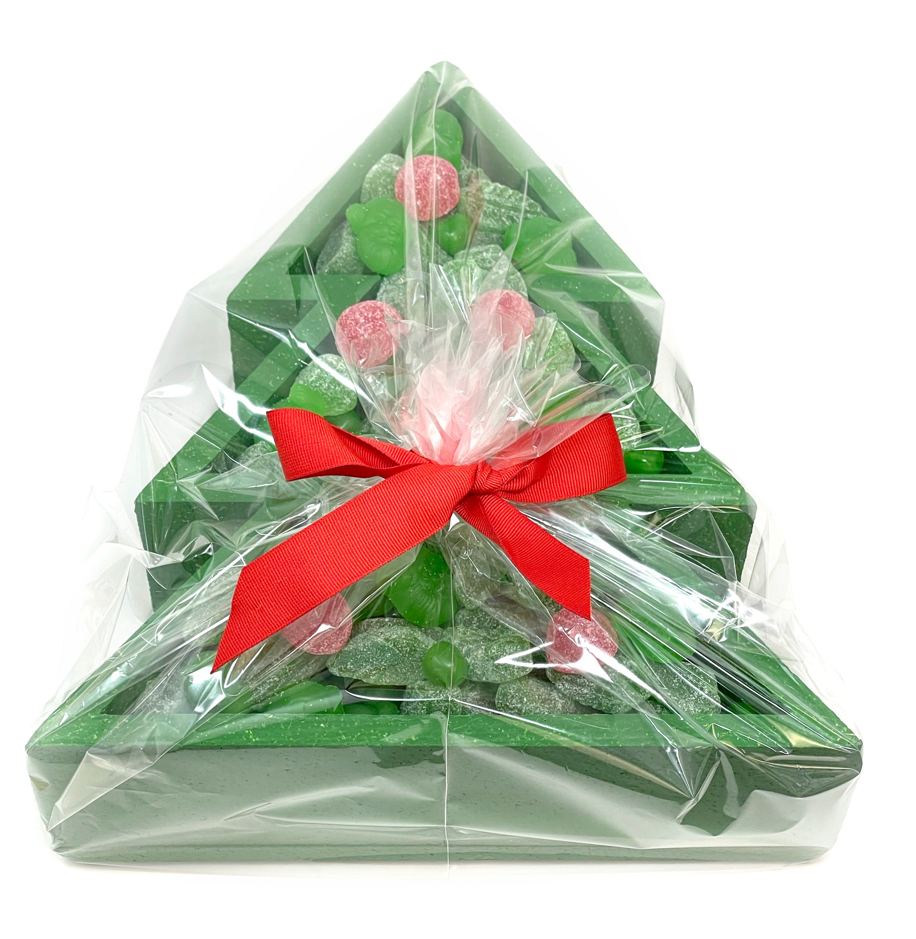 Christmas Tree Candy Tray-Food Gift Baskets-curedcatering-No Add Ons-Cured Catering