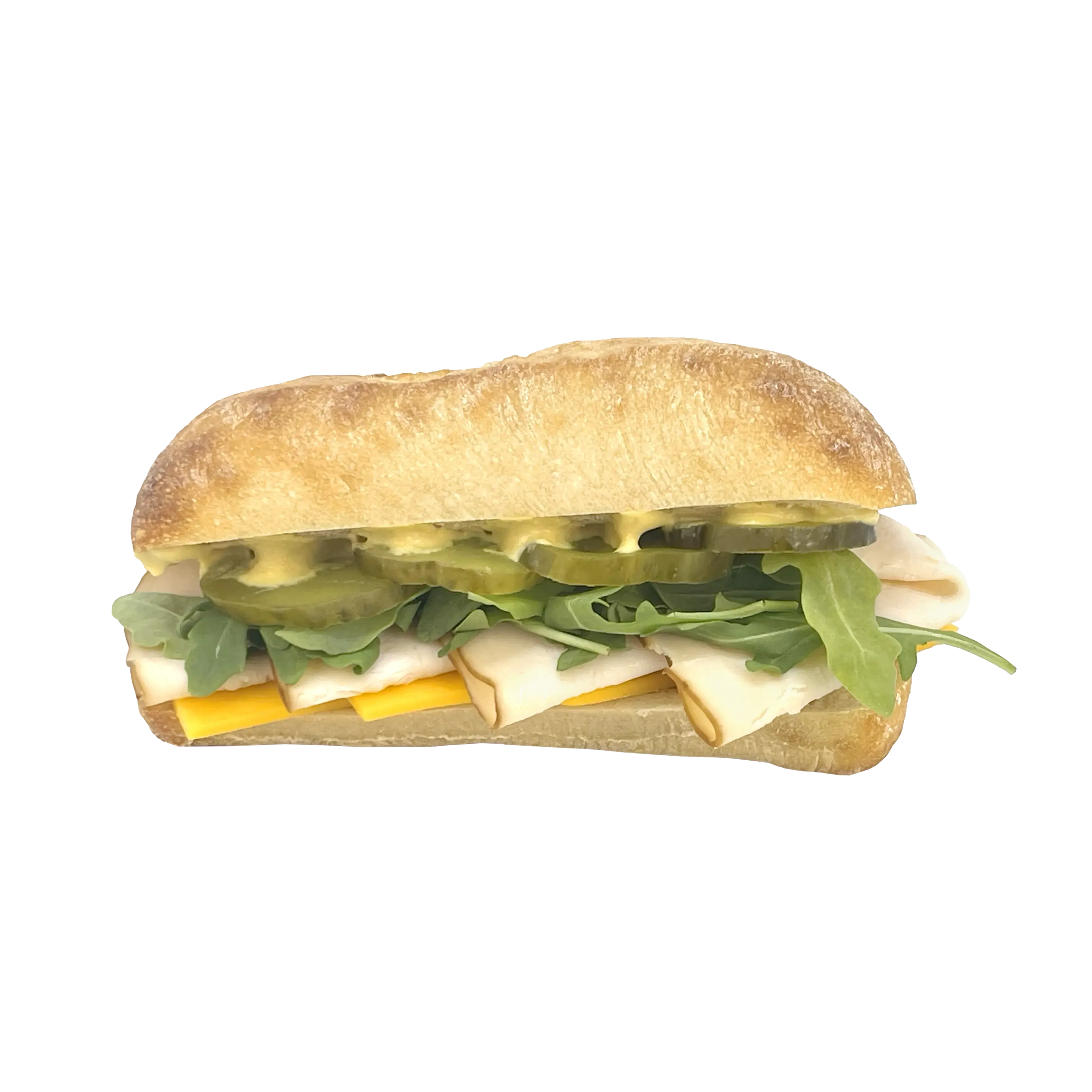 Classic Turkey Sandwich-Sandwiches-Cured Catering-No Dessert-No Drink-Cured Catering