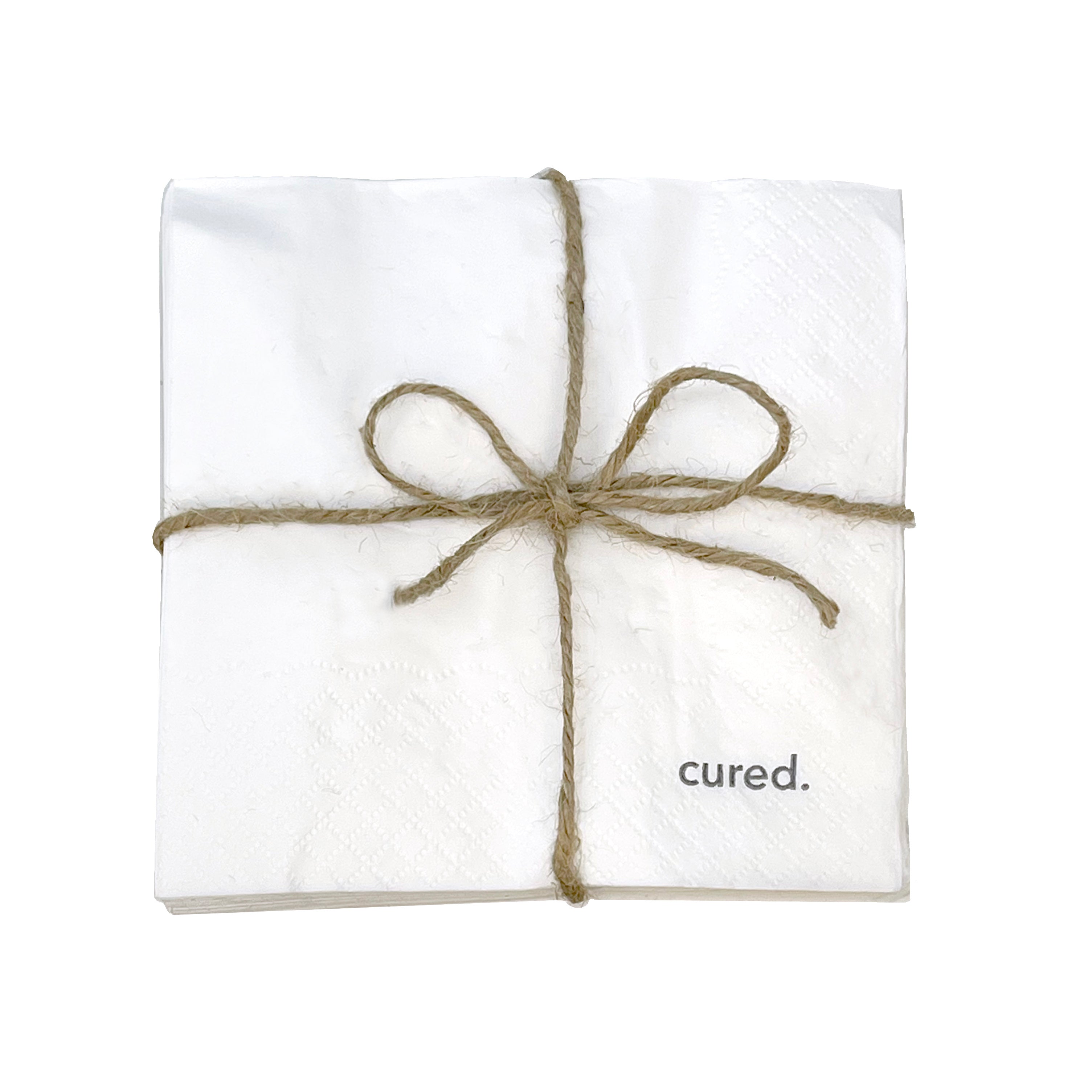 Cocktail Napkins-Candy & Chocolate-Cured Catering-Cured Catering
