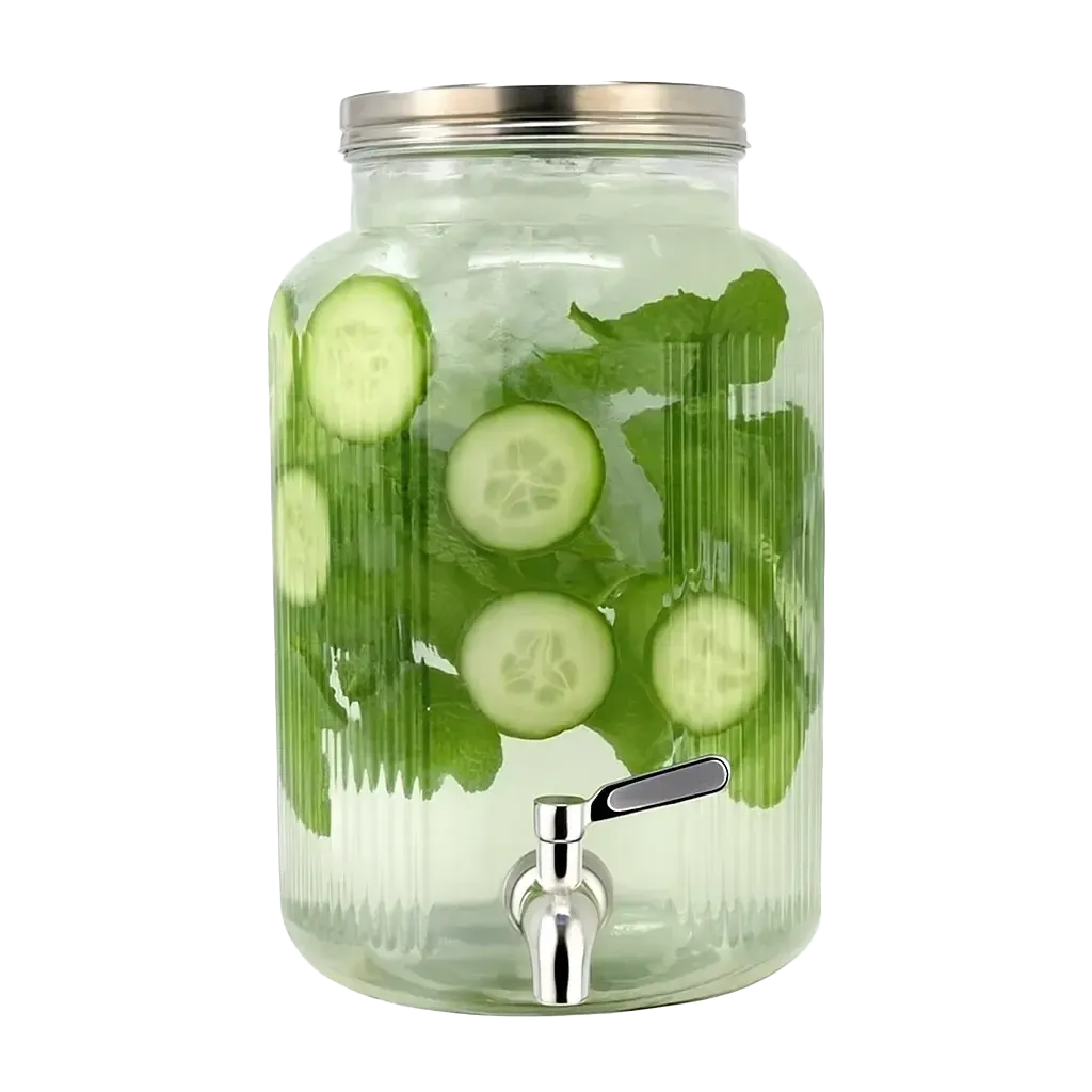 Cucumber Mint Infused Water-Food Gift Baskets-Cured Catering-Cured Catering