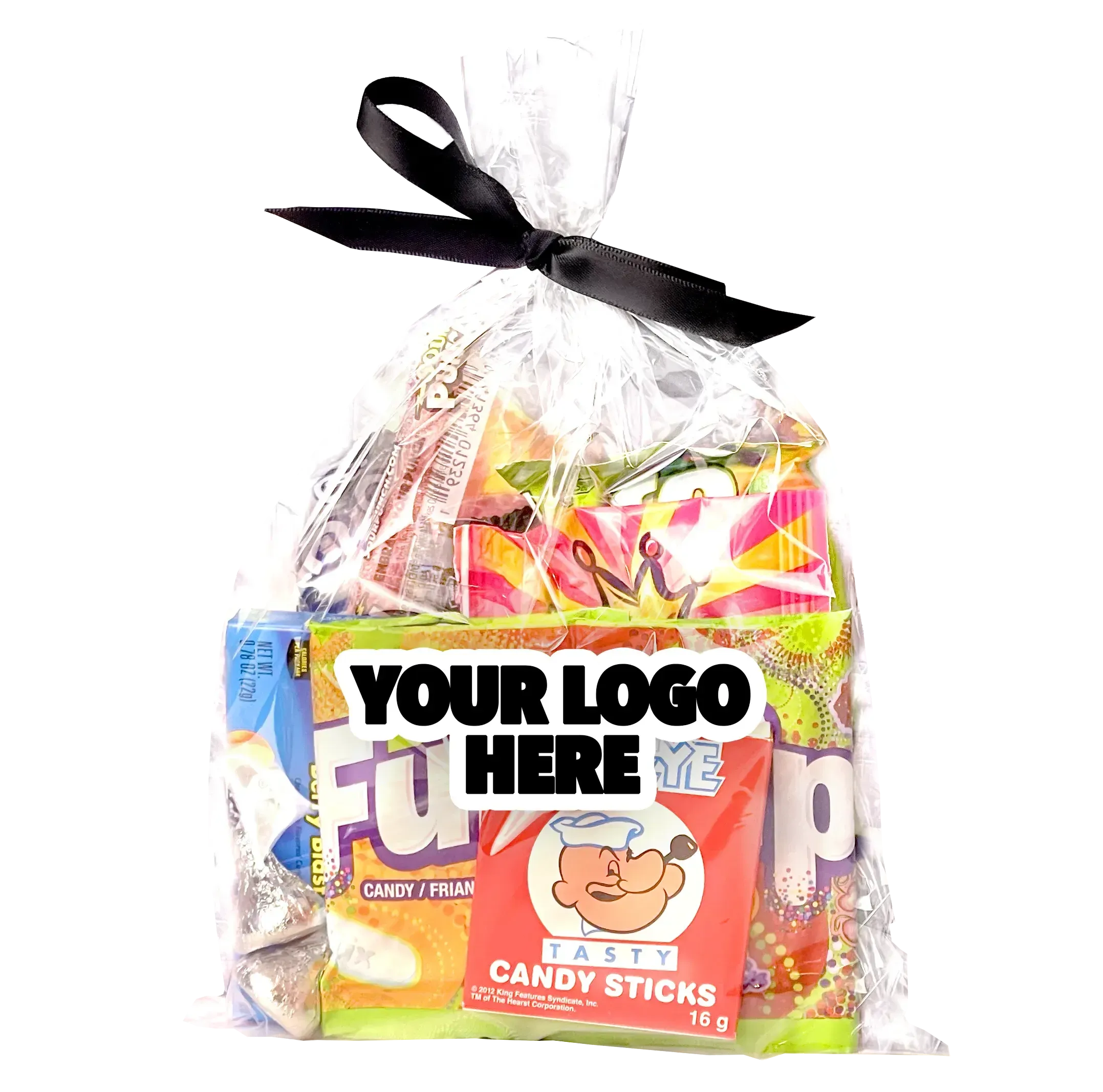 Custom Logo Loot Bags-Candy & Chocolate-curedcatering-Five Loot Bags-No Dietary-Cured Catering