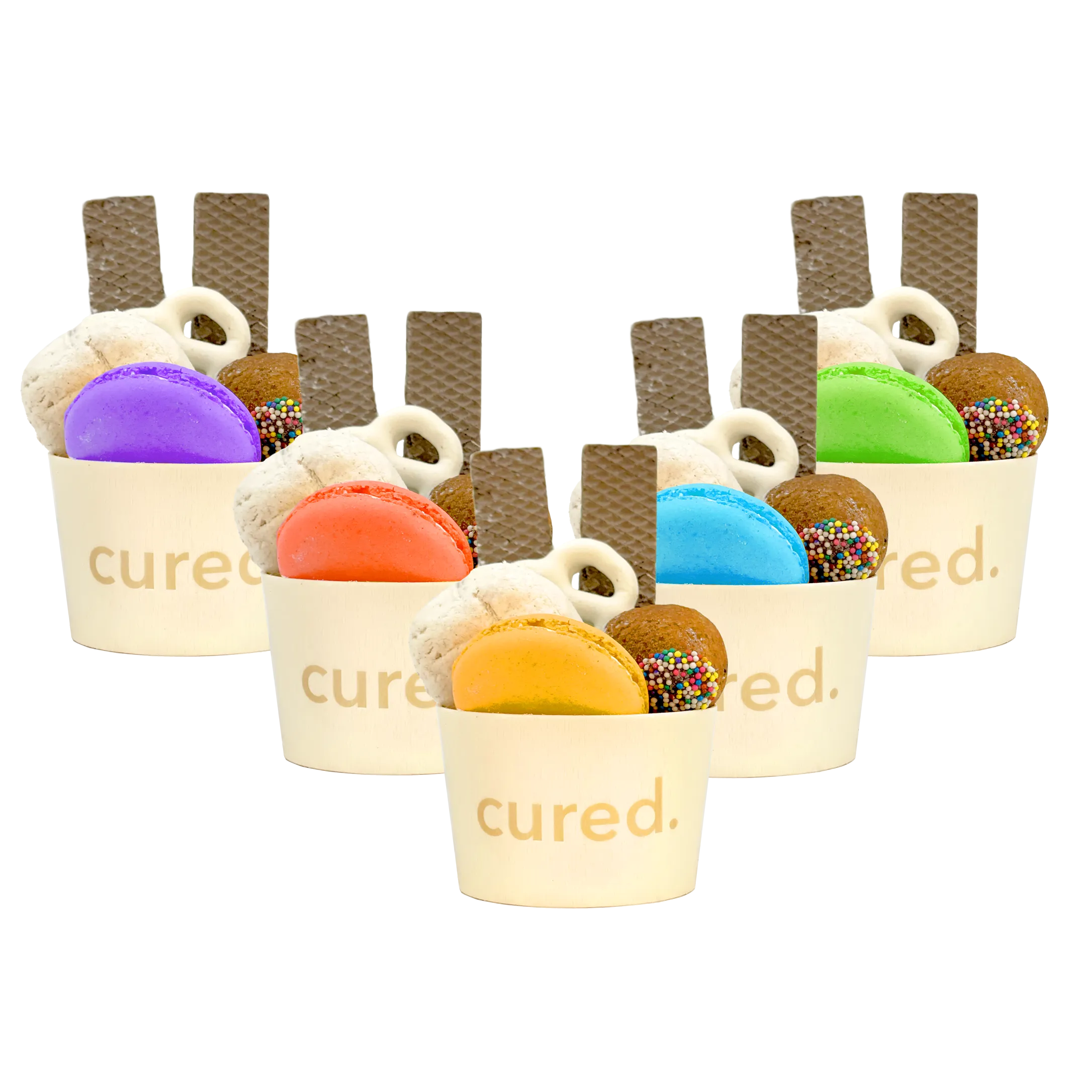 Personal Dessert Cups-Candy & Chocolate-curedcatering-1 Cup-Cured Catering