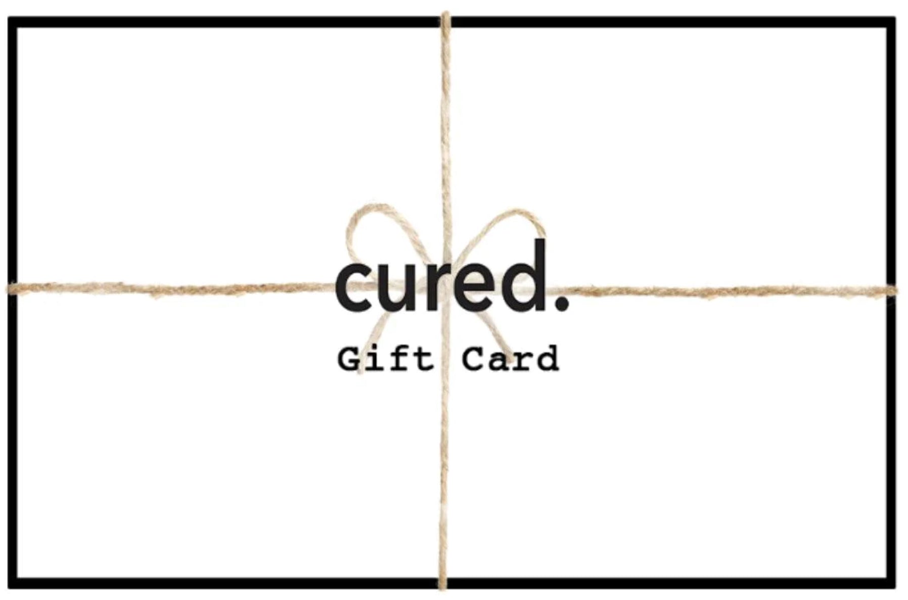 Digital Gift Certificate-Cured Catering-$25.00-Cured Catering