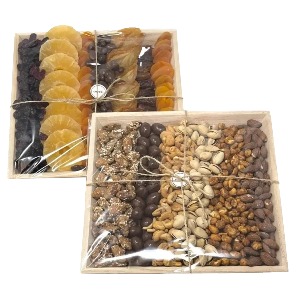 Dried Fruit & Nut Trays-Food Gift Baskets-curedcatering-Dried Fruit-Cured Catering