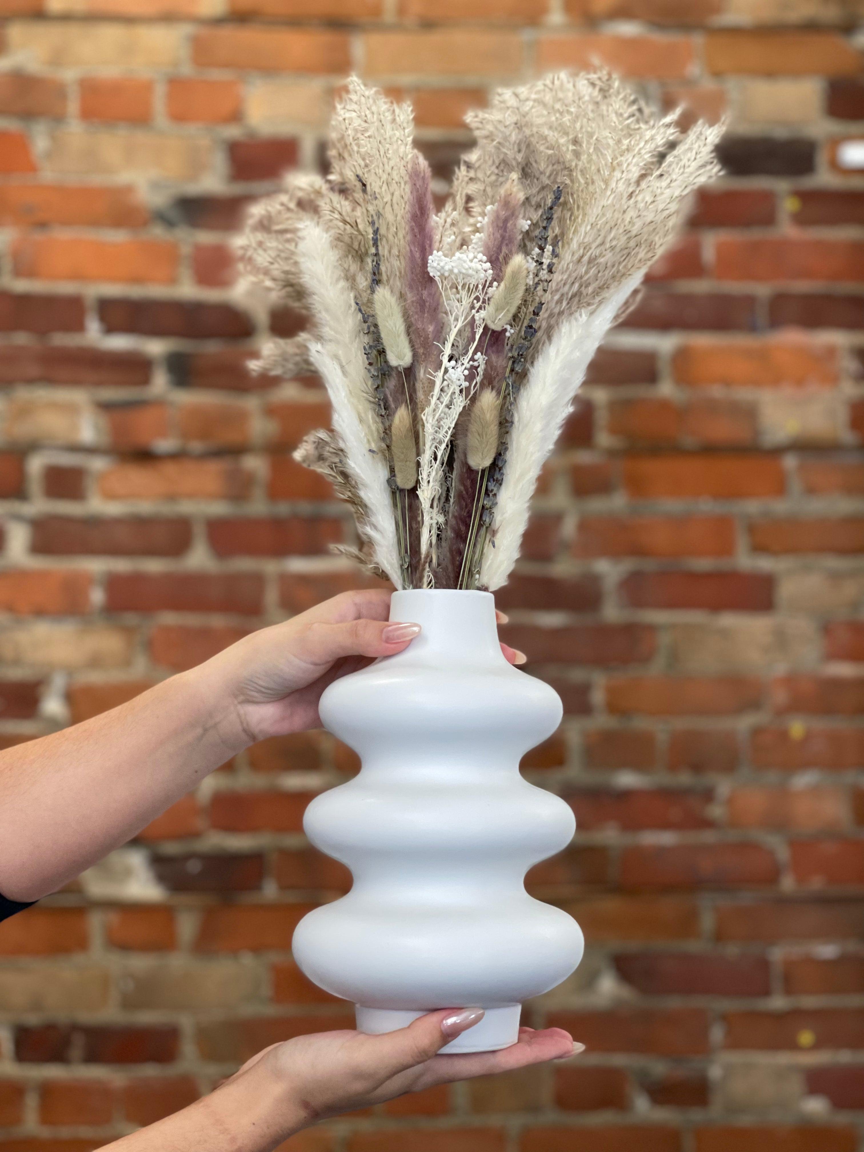Dried Pampas Bouquet in Vase-Charcuterie-Corporate Catering Toronto-Best Charcuterie-Catering Toronto-Cured Catering