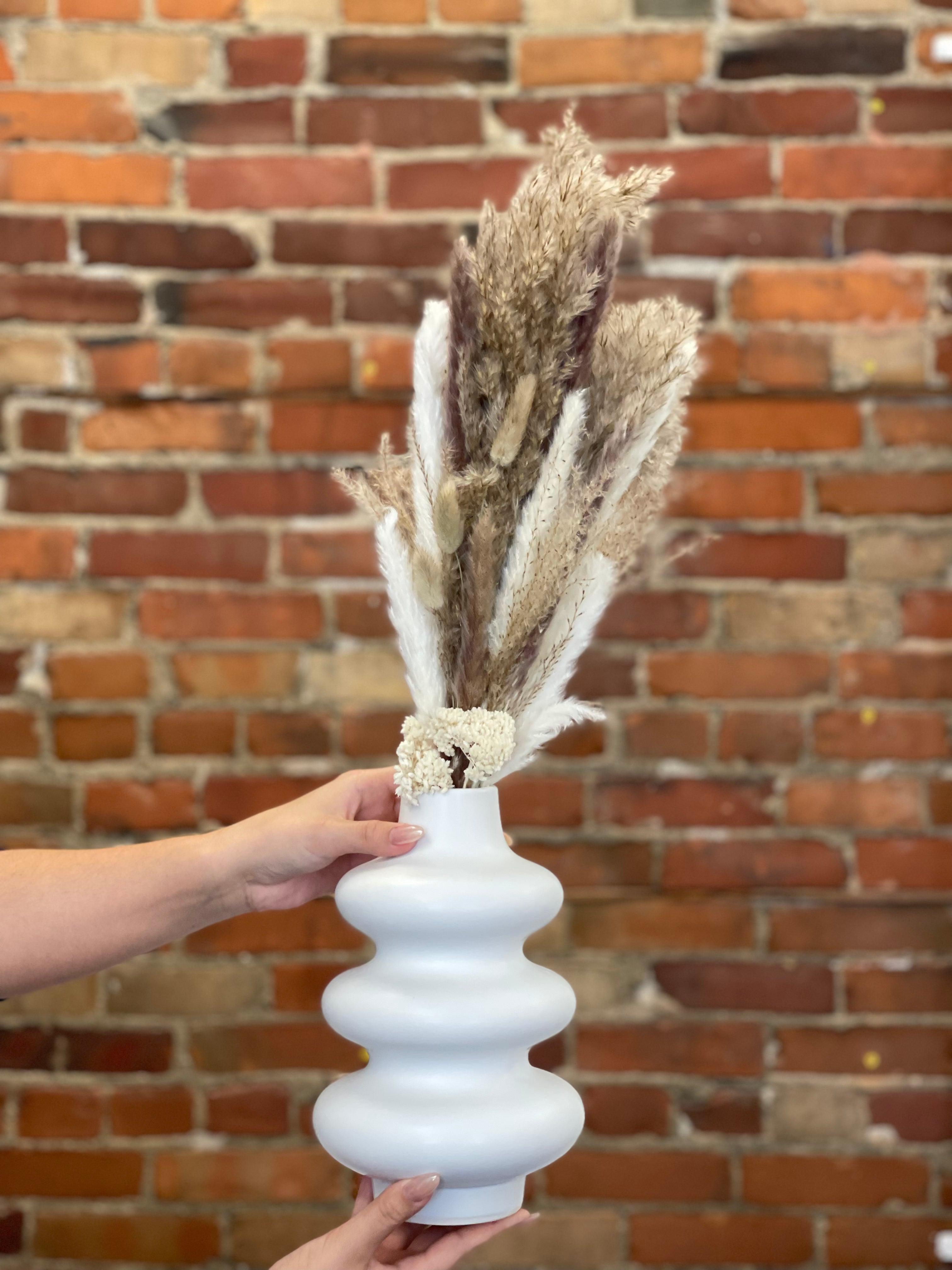 Dried Pampas Bouquet in Vase-Charcuterie-Corporate Catering Toronto-Best Charcuterie-Catering Toronto-Cured Catering