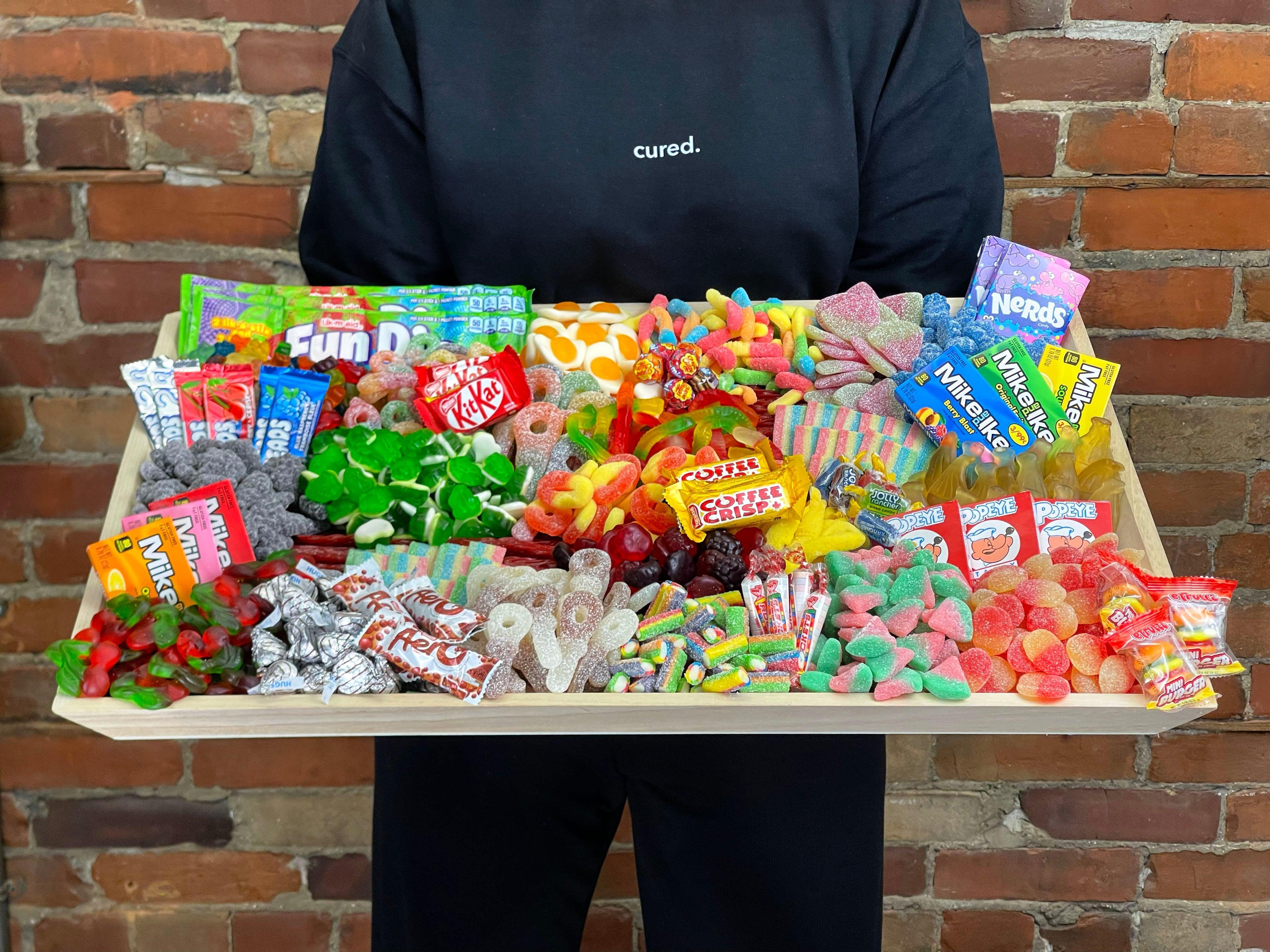 Extra Large Candy Platter-Food Gift Baskets-curedcatering-Cured Catering